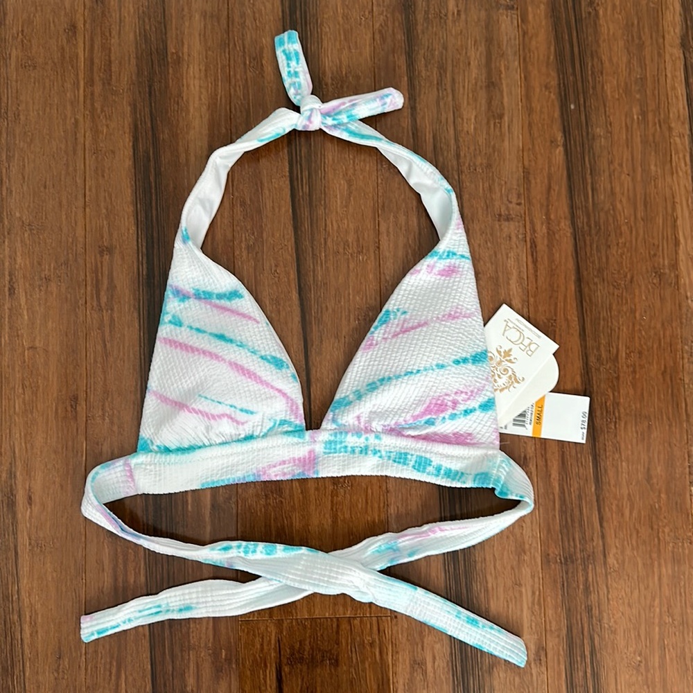 Women’s Becca Swim Iconic Halter Bikini Top - Brand New w/ Tags! 👙